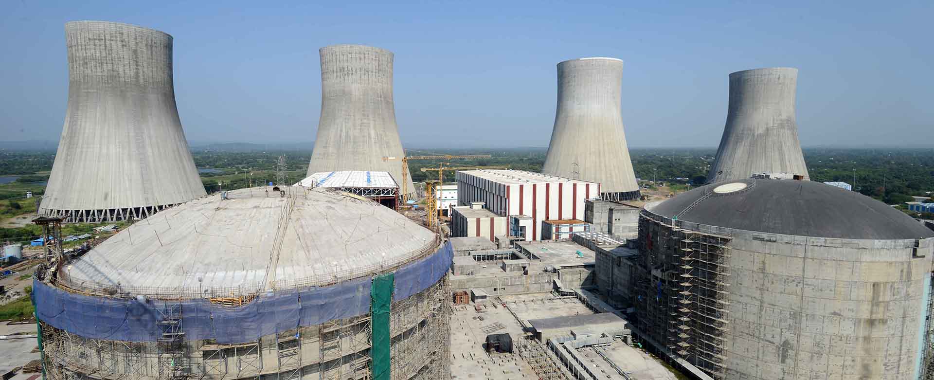 Atomic Power plant in Kakrapar- L&T Construction