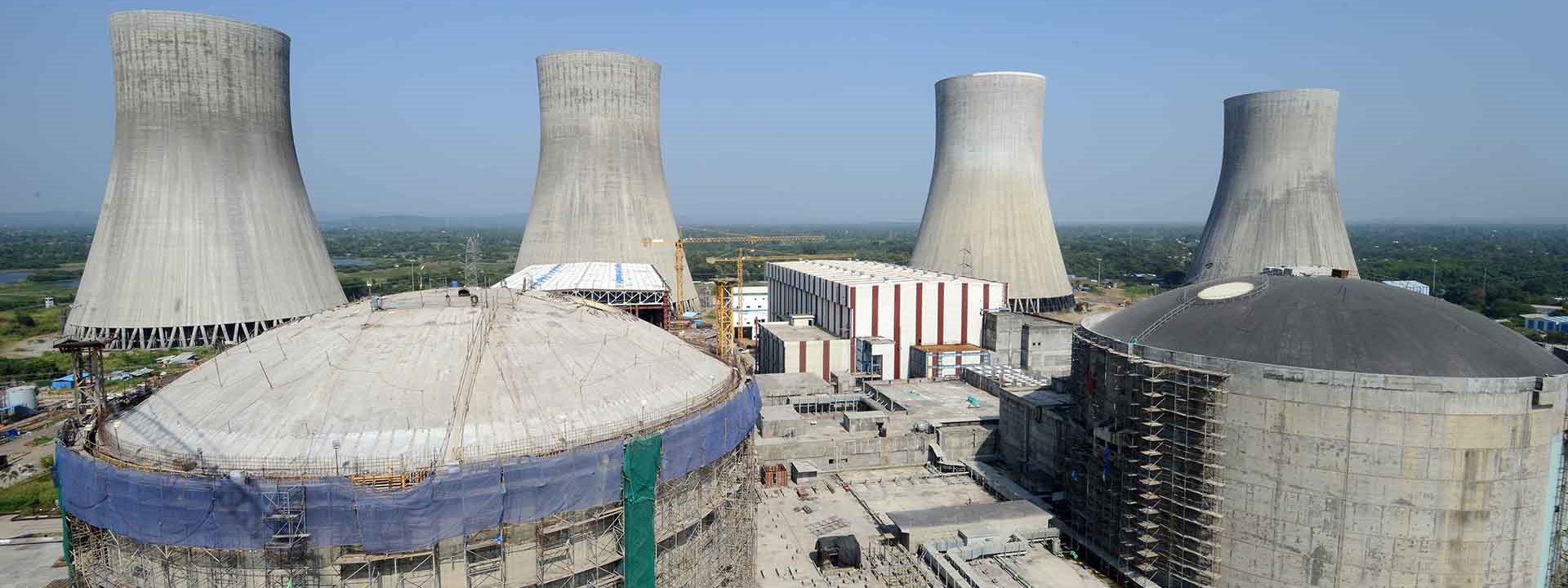 Atomic Power plant in Kakrapar- L&T Construction