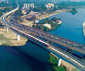 Metro Rail construction companies in India- L&T Construction
