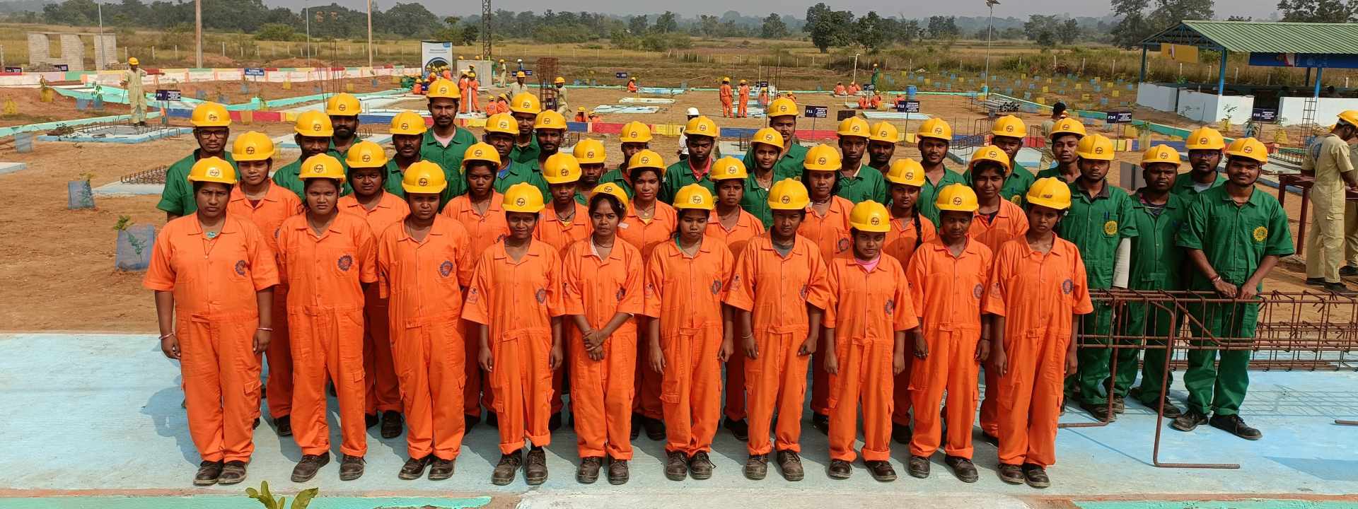 Trainees skill development- L&T Construction
